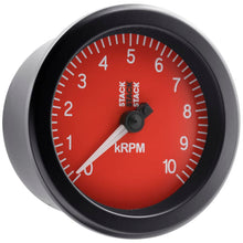 Load image into Gallery viewer, AutoMeter Gauges Autometer Stack Sport 88mm 0-10K RPM Tachometer - Red