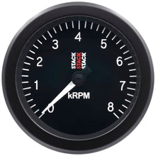 Load image into Gallery viewer, AutoMeter Gauges Autometer Stack Sport 88mm 0-8K RPM Tachometer - Black