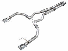 Load image into Gallery viewer, AWE Tuning AWE3020-32650 AWE 2024 Ford Mustang GT Fastback S650 RWD Track Edition Catback Exhaust w/ Dual Chrome Silver Tips