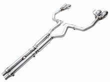 Load image into Gallery viewer, AWE Tuning AWE3020-42650 AWE 2024 Ford Mustang GT Fastback S650 RWD Track Edition Catback Exhaust w/ Quad Chrome Silver Tips