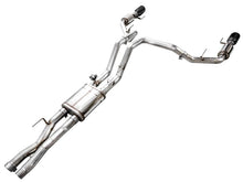 Load image into Gallery viewer, AWE Tuning AWE3025-33852 AWE Gen 3 Raptor R SwitchPath Exhaust - Diamond Black Tips