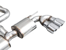 Load image into Gallery viewer, AWE Tuning AWE3015-42658 AWE MK8 Volkswagen Golf R 3in Touring Edition Quad Exhaust - Chrome Silver Tips