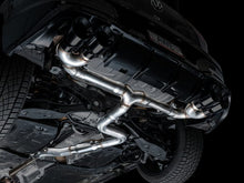 Load image into Gallery viewer, AWE Tuning AWE3020-43658 AWE MK8 Volkswagen Golf R 3in Track Edition Quad Exhaust - Diamond Black Tips