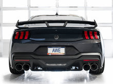 Load image into Gallery viewer, AWE Tuning Exhaust System Kit AWE SwitchPath™ Exhaust for S650 Mustang Dark Horse - Quad Chrome Silver Tips