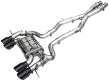 Load image into Gallery viewer, AWE Tuning Exhaust System Kit AWE Tuning AWE SwitchPath™ Exhaust for BMW G87 M2 - Diamond Black Tips 3025-43487