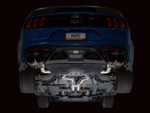 Load image into Gallery viewer, AWE Tuning Exhaust System Kit AWE Tuning AWE SwitchPath™ Exhaust for Ford Mustang S550 Mach1 - Quad Diamond Black Tips 3025-43551