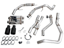 Load image into Gallery viewer, AWE Tuning Exhaust System Kit AWE Tuning AWE SwitchPath™ Exhaust for Gen 3 Raptor - Diamond Black Tips 3025-33356