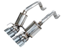 Load image into Gallery viewer, AWE Tuning Exhaust System Kit AWE Tuning AWE Touring Axleback for C6 Corvette 6.0L (2005-2007)& 6.2L (2008)-Chrome Silver 3015-42660