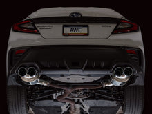Load image into Gallery viewer, AWE Tuning Exhaust System Kit AWE Tuning AWE Touring Edition Axleback Exhaust for VB Subaru WRX - Chrome Silver Tips 3015-42424