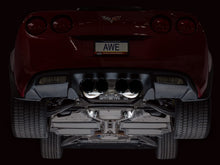 Load image into Gallery viewer, AWE Tuning Exhaust System Kit AWE Tuning AWE Touring Edition Axleback for C6 Corvette 6.2L (2009-2013) - Diamond Black 3015-43662