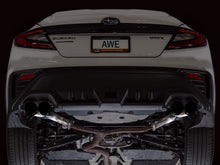 Load image into Gallery viewer, AWE Tuning Exhaust System Kit AWE Tuning AWE Track Edition Axleback Exhaust for VB Subaru WRX - Diamond Black Tips 3020-43424