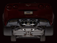 Load image into Gallery viewer, AWE Tuning Exhaust System Kit AWE Tuning AWE Track Edition Axleback for C6 Corvette 6.2L (2009-2013) - Chrome Silver Tips 3020-42662