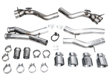 Load image into Gallery viewer, AWE Tuning Exhaust System Kit AWE Tuning AWE Track Edition Exhaust for BMW G87 M2 - Chrome Silver Tips 3020-42487