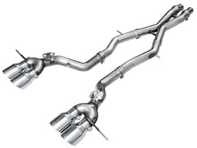 Load image into Gallery viewer, AWE Tuning Exhaust System Kit AWE Tuning AWE Track Edition Exhaust for BMW G87 M2 - Chrome Silver Tips 3020-42487