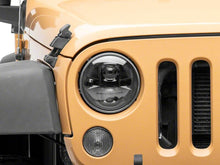 Load image into Gallery viewer, Raxiom 07-18 Jeep Wrangler JK Axial Series DB1 LED Headlights- Black Housing- Clear Lens | J181074