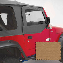 Load image into Gallery viewer, Rugged Ridge Upper Soft Door Kit Spice 97-06 Jeep Wrangler Rugged Ridge