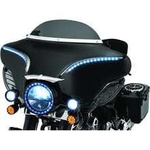 Load image into Gallery viewer, Kuryakyn Smooth Windshield Trim 96-13 Touring Chrome | 1310