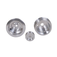 Load image into Gallery viewer, BBK Performance Parts 1598 1985-1987 GM 5.0/5.7 F-BODY/GM TRUCK 3 PC UNDER DRIVE PULLEY KIT (ALUMINUM) Engine Under Drive Pulley Kit BBK Performance Parts