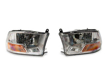 Load image into Gallery viewer, Raxiom 09-18 Dodge RAM 1500 Axial OEM Rep Headlights w/ Single Bulb- Chrome Housing (Clear Lens) Headlights Raxiom
