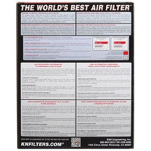 Load image into Gallery viewer, K&N 2016 Honda Civic L4-2.0L Replacement Drop In Air Filter