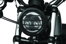 Load image into Gallery viewer, Kuryakyn Dillinger Headlight Trim 5-3/4 Black Misc Powersports Kuryakyn
