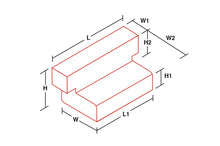 Load image into Gallery viewer, Deezee Universal Tanks - Auxiliary L-Shape Brite-Tread Aluminum (80 Gal) Fuel Tanks Dee Zee