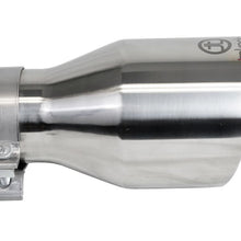 Load image into Gallery viewer, aFe Tips afe Takeda Universal Exhaust Tip 3 IN Inlet x 5 IN Outlet x 9 IN L