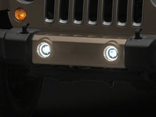 Load image into Gallery viewer, Raxiom 07-18 Jeep Wrangler JK V2 LED Switchback Fog Lights with Amber Turn Signal and Halo Rings | J238999