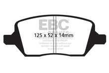 Load image into Gallery viewer, EBC 04-05 Buick Terraza 3.5 FWD Ultimax2 Rear Brake Pads Brake Pads - OE EBC