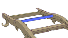 Load image into Gallery viewer, Rustbuster Spare Tire Crossmember Support | RB7362