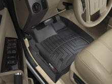 Load image into Gallery viewer, WeatherTech 08-10 Ford F250/F350/F450/F550 Super Duty Regular Cab Front FloorLiner - Black