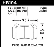 Load image into Gallery viewer, Hawk 2010 Camaro SS HPS Street Rear Brake Pads Brake Pads - Performance Hawk Performance