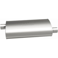 Load image into Gallery viewer, MagnaFlow Exhaust Products Exhaust Muffler MagnaFlow Exhaust Products Straight-Through Performance Muffler; 2.5in. Offset/Offset; 4x18x9 Body 11266