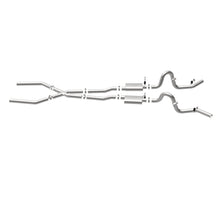 Load image into Gallery viewer, MagnaFlow Exhaust Products Exhaust System Kit MagnaFlow Exhaust Products Magnaflow Street Series Stainless Crossmember-Back System 15898
