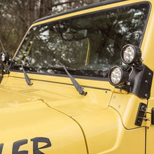 Load image into Gallery viewer, Rugged Ridge 97-06 Jeep Wrangler TJ/LJ 3.5in Round Dual A-Pillar LED Kit Rugged Ridge