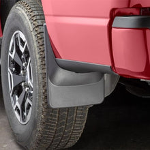 Load image into Gallery viewer, WeatherTech 22-23 Ford F-150 Lightning No Drill Front & Rear MudFlaps - Black WeatherTech