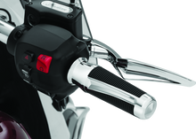 Load image into Gallery viewer, Kuryakyn Phantom Grips Indian Chrome Misc Powersports Kuryakyn