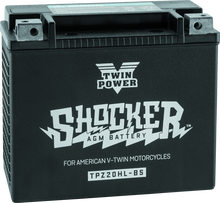 Load image into Gallery viewer, Twin Power YTX-20HL Shocker Battery Replaces H-D 65989-97A 310 CCA TwinPower