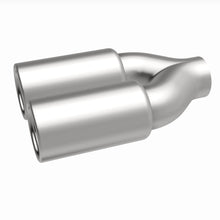Load image into Gallery viewer, MagnaFlow Exhaust Products Exhaust Tail Pipe Tip MagnaFlow Exhaust Products Magnaflow Dual Exhaust Tip - 2.25in. Inlet/3in. Outlet 35167