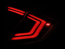 Load image into Gallery viewer, AlphaRex 16-21 Honda Civic Hatchback/ Type-R FK8 Nova-Series LED Tail Lights (Pair) - Alpha Black AlphaRex