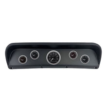 Load image into Gallery viewer, Autometer Chrono Chrome Direct Fit Dash Kit 67-72 Ford F100 (1 x 3-3/8in. / 4 x 2-1/16in.) | 2937-15