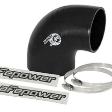 Load image into Gallery viewer, aFe Air Intake Components afe Magnum FORCE Intake Coupling Kit (3-1/2 IN to 3 IN ID x 90 Deg.) Elbow Reducing Coupler - Black