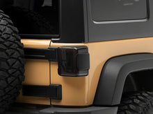 Load image into Gallery viewer, Raxiom 07-18 Jeep Wrangler JK Axial Series LED Tail Lights- Blk Housing (Smoked Lens) Tail Lights Raxiom