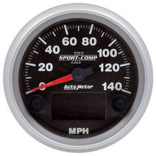 Load image into Gallery viewer, Autometer Sport-Comp II 3-3/8in 140MPH SPN 84 Speedometer | 880828
