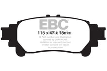 Load image into Gallery viewer, EBC 13+ Lexus GS350 3.5 RWD Ultimax2 Rear Brake Pads Brake Pads - OE EBC