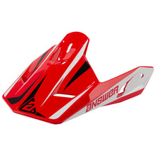 Load image into Gallery viewer, Answer 26 AR1 Mototown Glossy Visor Youth - Red/White/Grey/Black | 475292