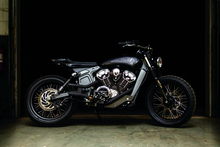 Load image into Gallery viewer, Kuryakyn Mid Controls 15-19 Scout Models Excluding Bobbers Black Footpegs Kuryakyn