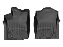 Load image into Gallery viewer, WeatherTech 2018+ Toyota Tacoma Front FloorLiner - Black (Fits Access/Double Cab)