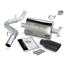 Load image into Gallery viewer, Banks Power GBE51314-B Banks Power 04-06 Jeep 4.0L Wrangler Monster Exhaust System - SS Single Exhaust w/ Black Tip