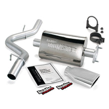 Load image into Gallery viewer, Banks Power GBE51314 Banks Power 04-06 Jeep 4.0L Wrangler Monster Exhaust System - SS Single Exhaust w/ Chrome Tip